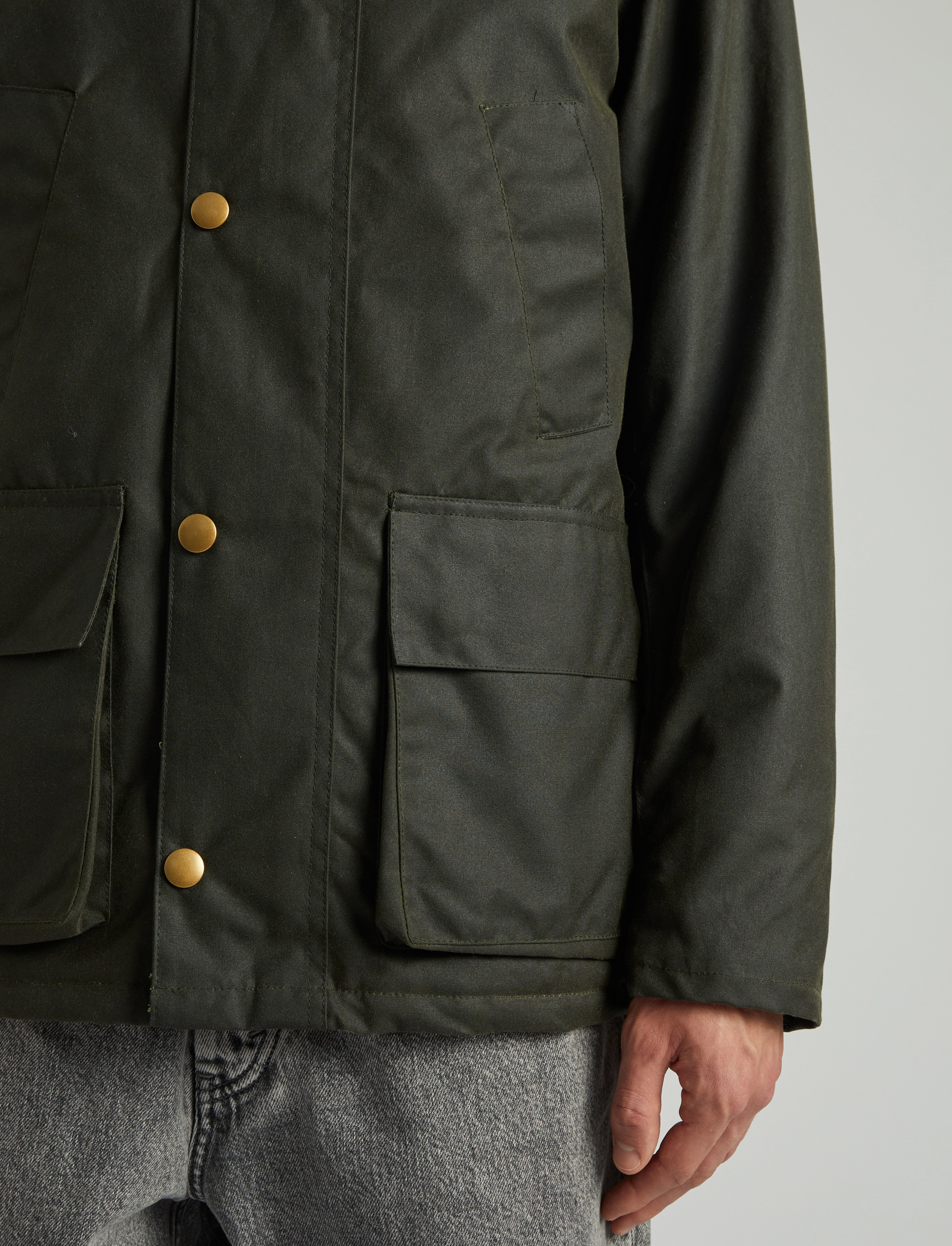 Brixtol Textiles - Curtis - olive - 5