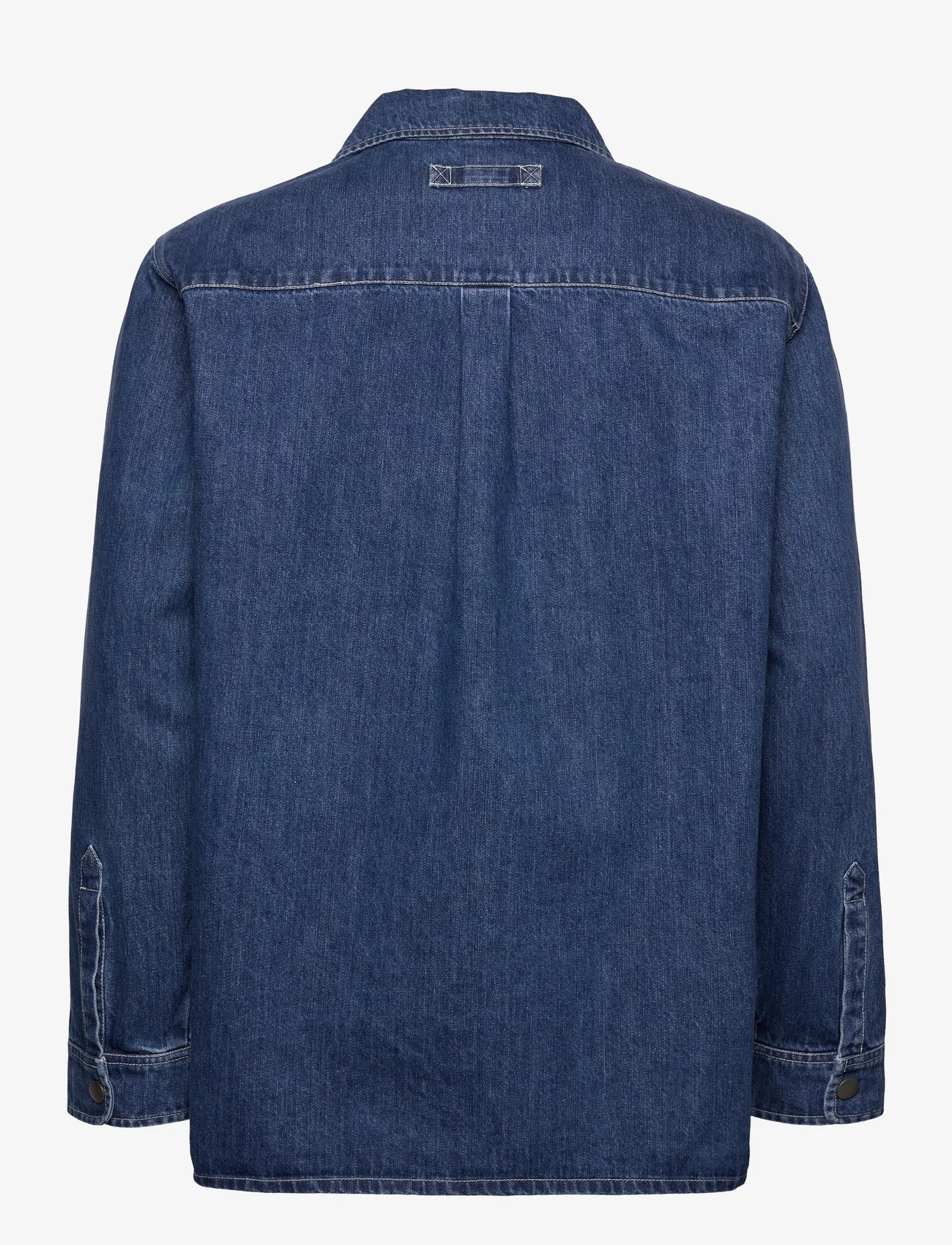 Brixtol Textiles - Fred Denim - podstawowe koszulki - indigo - 1