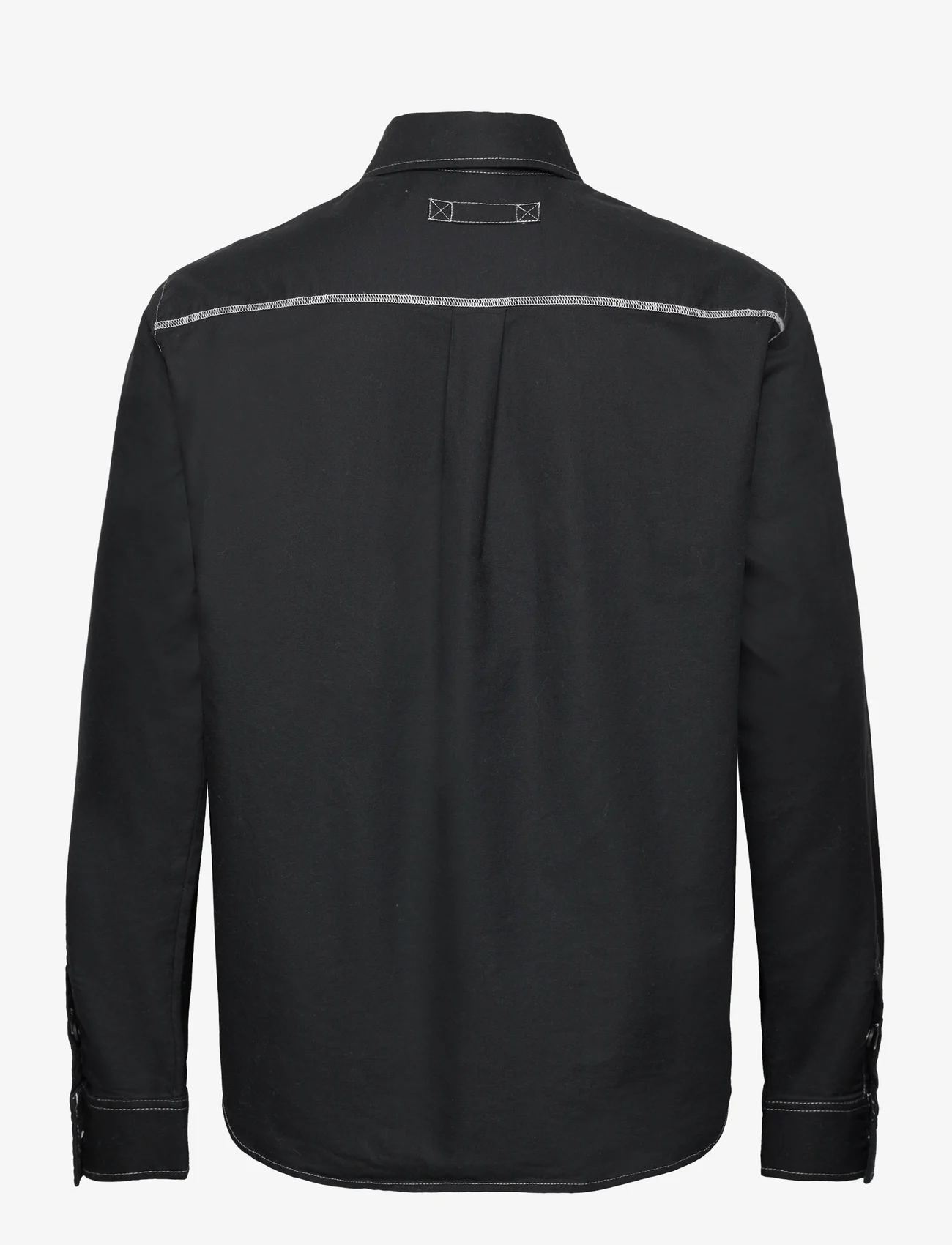 Brixtol Textiles - Lawrence - basic overhemden - black - 1