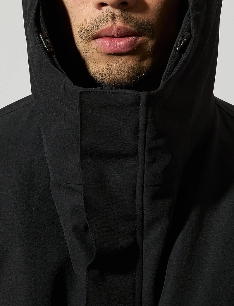 Brixtol Textiles - Louie - forede jakker - black - 4