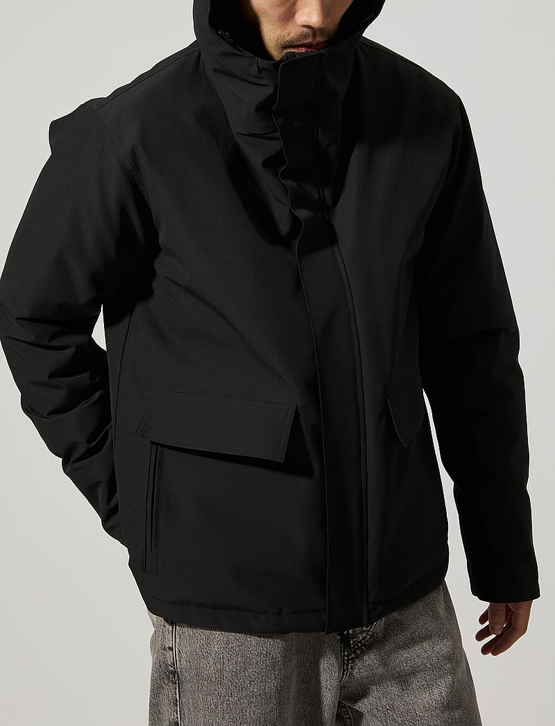 Brixtol Textiles - Louie - forede jakker - black - 5