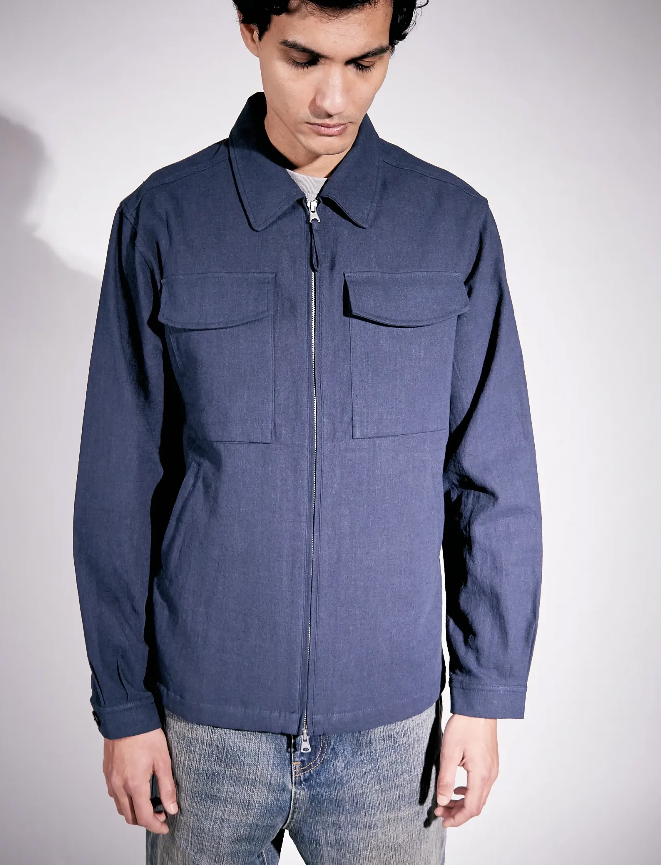 Brixtol Textiles Murray Dark overshirts herr – bild 7