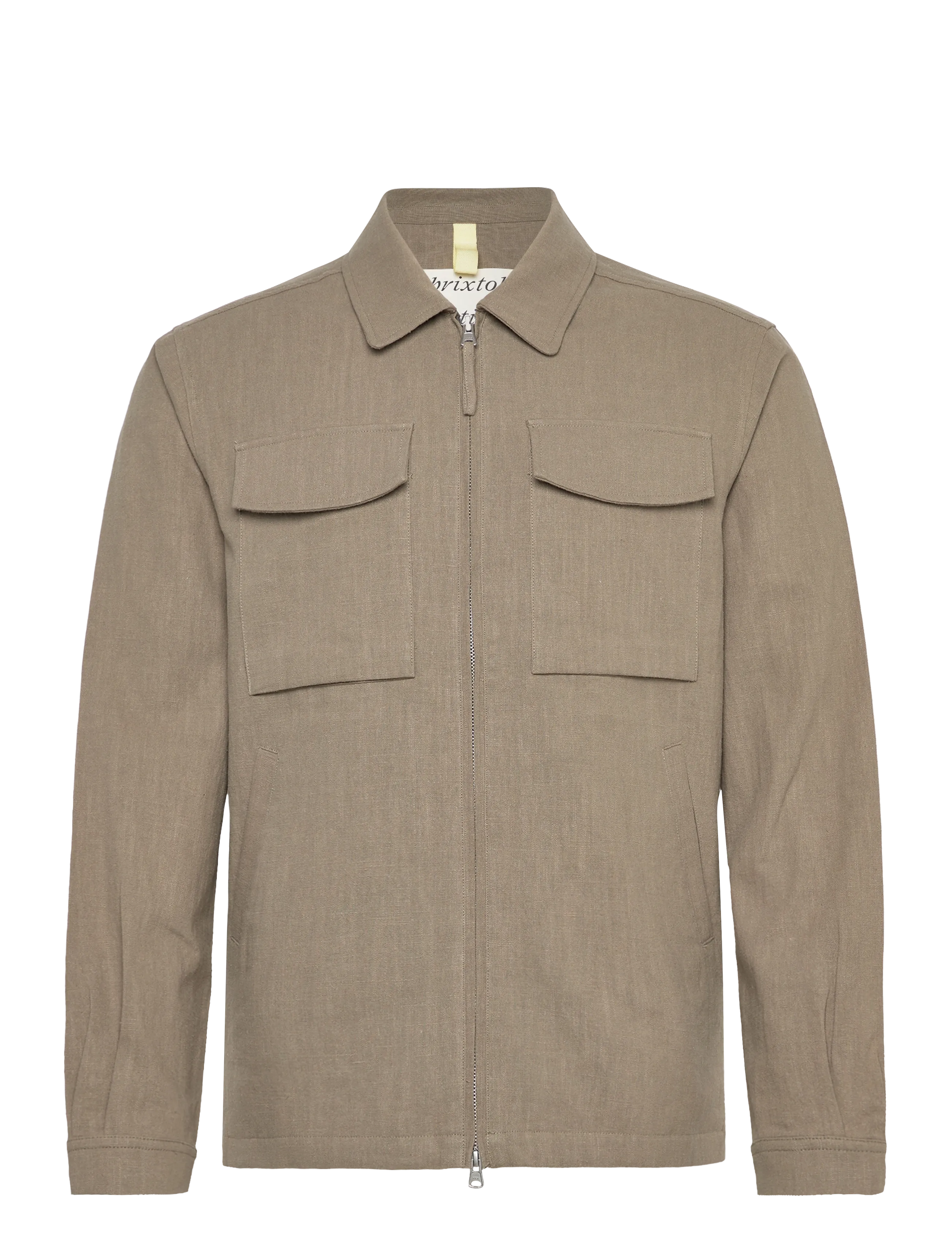 BRIXTOL TEXTILES Murray Hell Moss Beige - L - Herren
