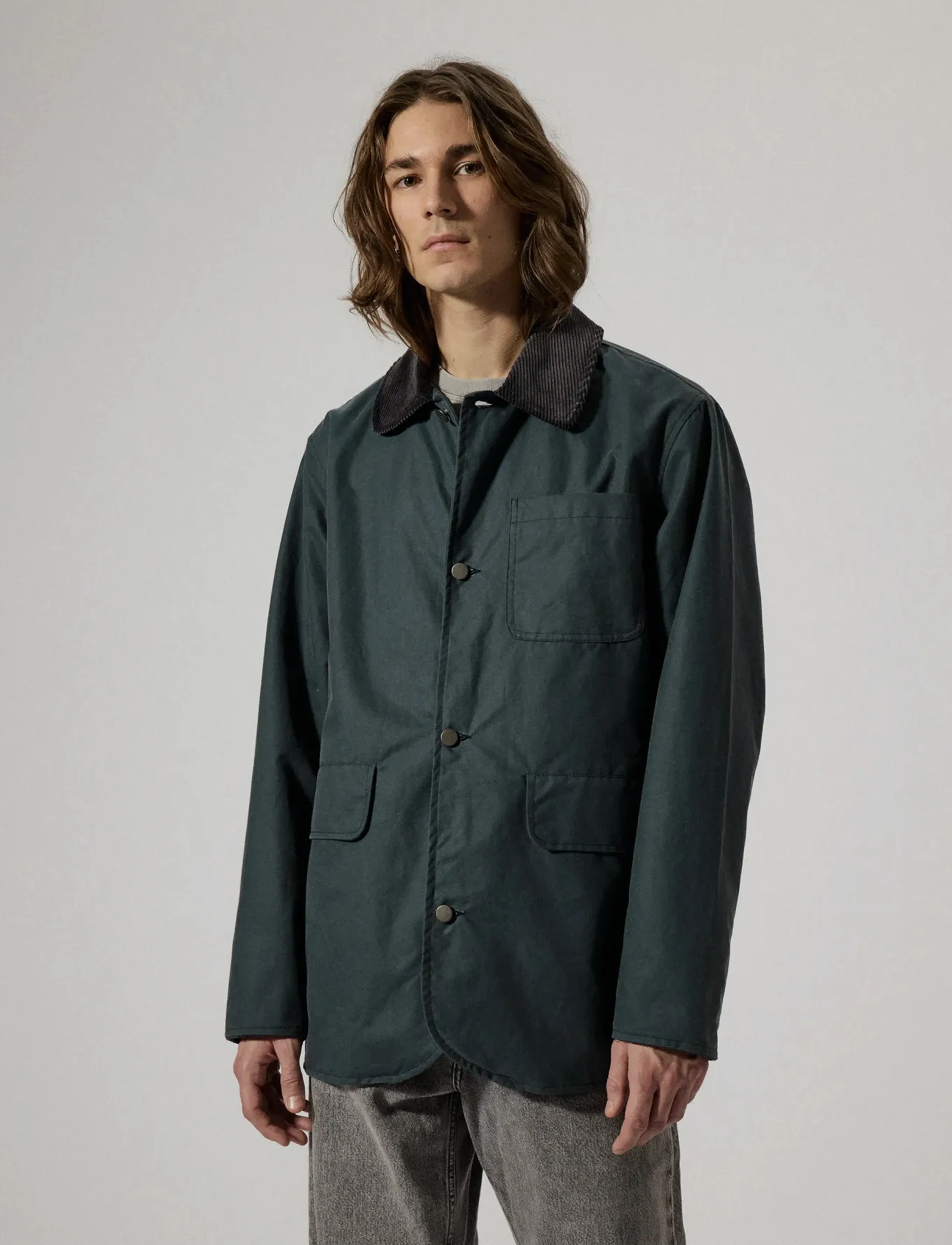 Brixtol Textiles James - Tøj - BLUE GREY / blue