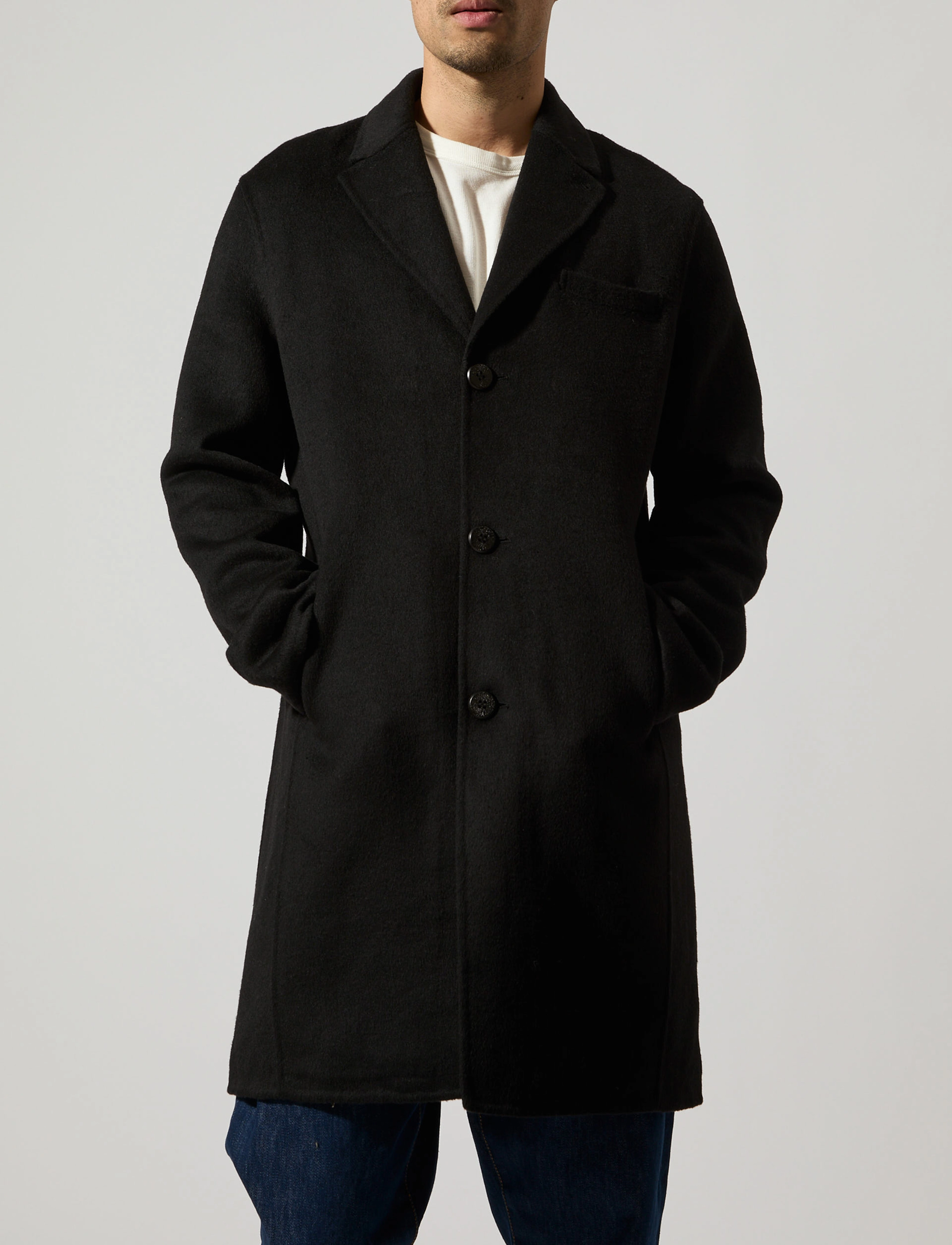 Brixtol Textiles - Ian - kappor - black - 4