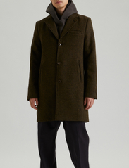 Brixtol Textiles - Ian - winter jackets - brown - 2