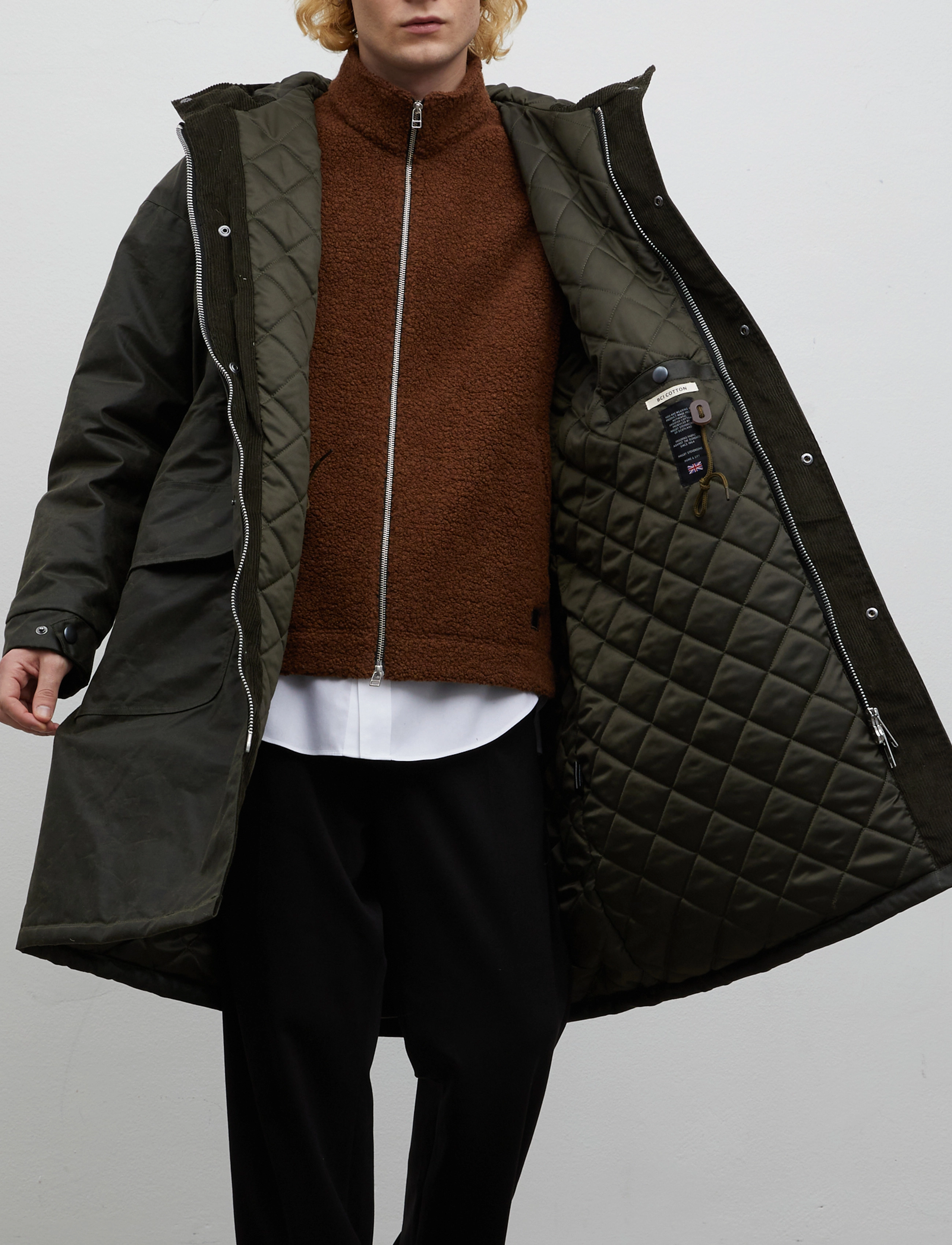 Brixtol Textiles - Finn - olive - 3