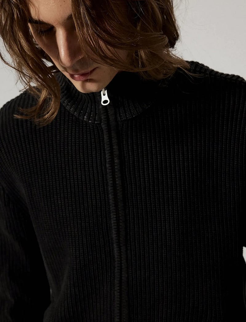 Brixtol Textiles - Seven wool - vindjakker - black - 0