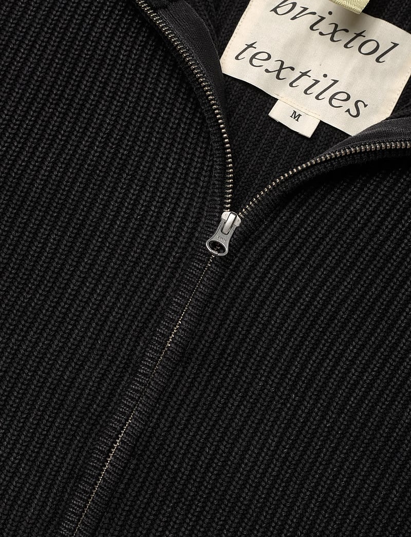 Brixtol Textiles - Seven wool - vindjakker - black - 4