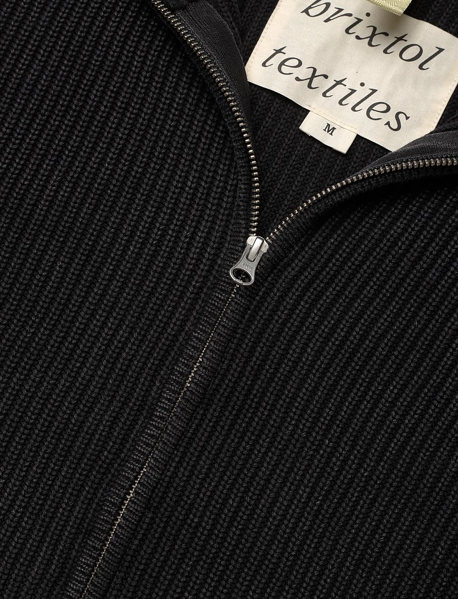 Brixtol Textiles - Seven - kardiganid - black - 4