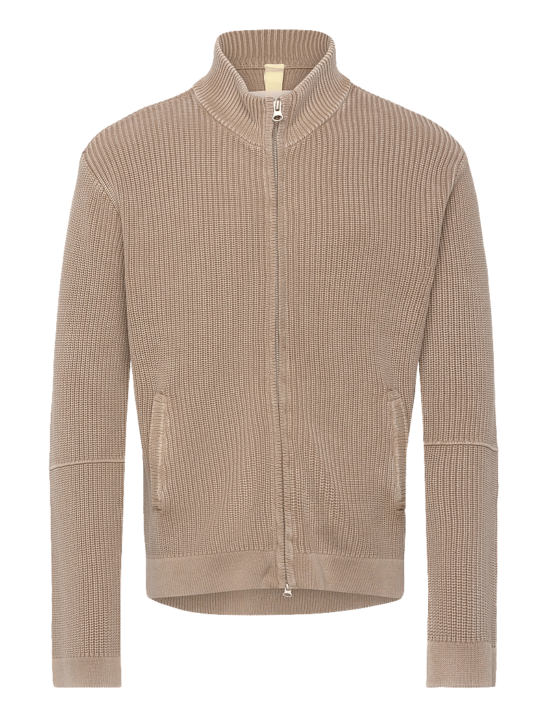 Brixtol Textiles - Seven Khaki - cardigans - khaki - 1
