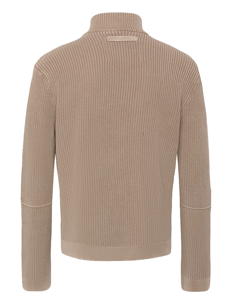 Brixtol Textiles - Seven Khaki - cardigans - khaki - 2