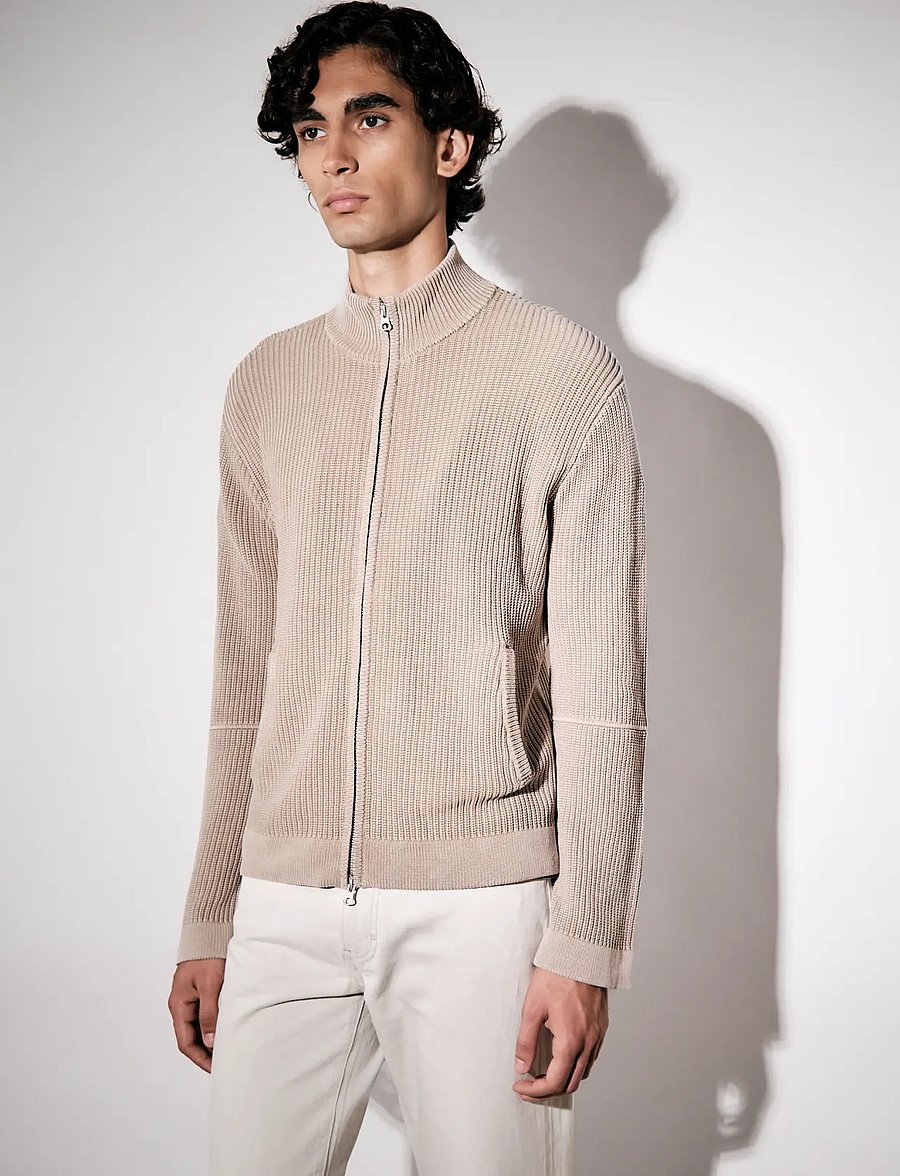 Brixtol Textiles - Seven - koftor - khaki - 0