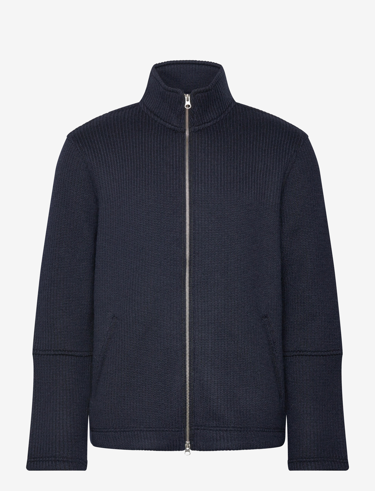 Brixtol Textiles - Seven wool - vindjakker - midnight blue - 0