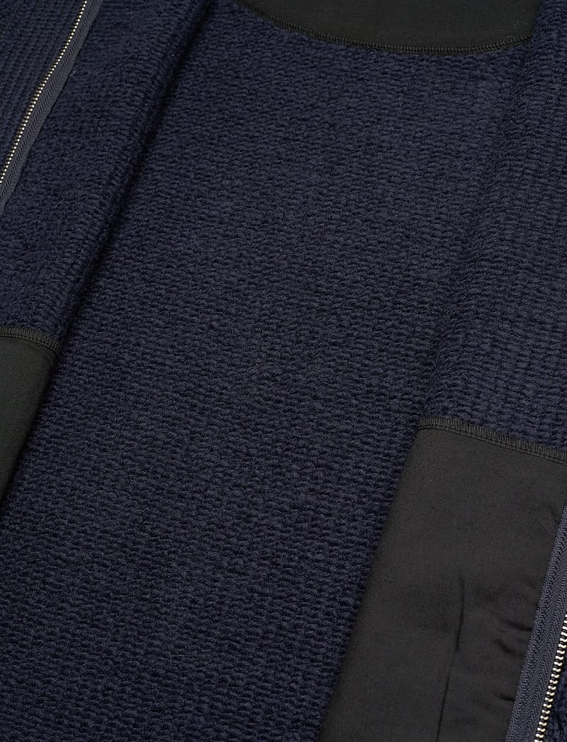 Brixtol Textiles - Seven wool - vindjakker - midnight blue - 5