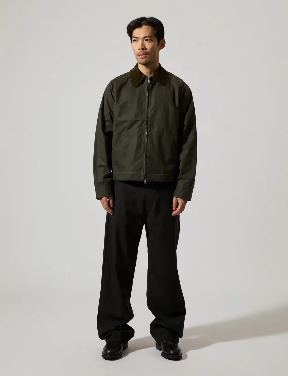 Brixtol Textiles - Carter Wax - efterårsjakker - olive - 0