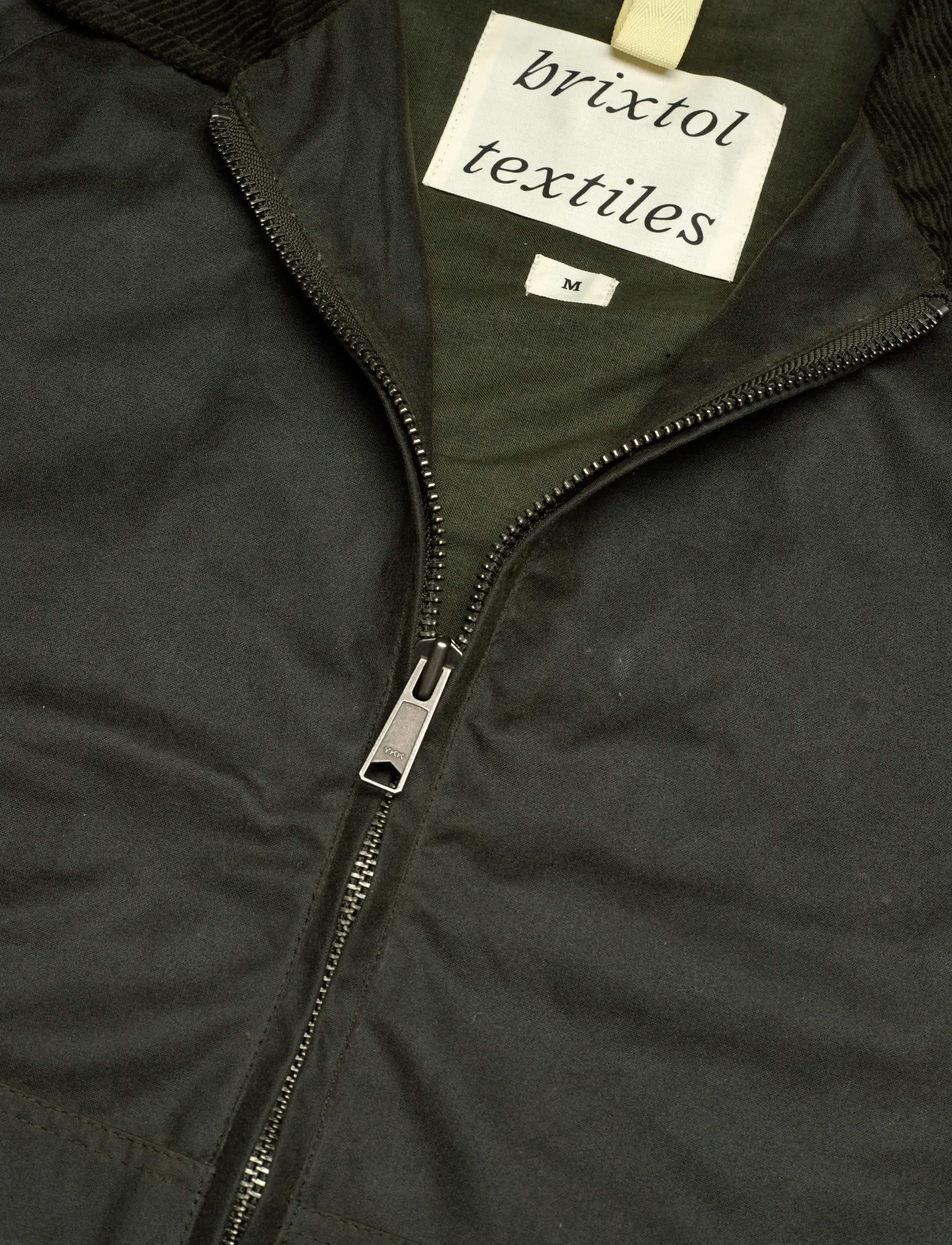 Brixtol Textiles - Carter Wax - vindjakker - olive - 5