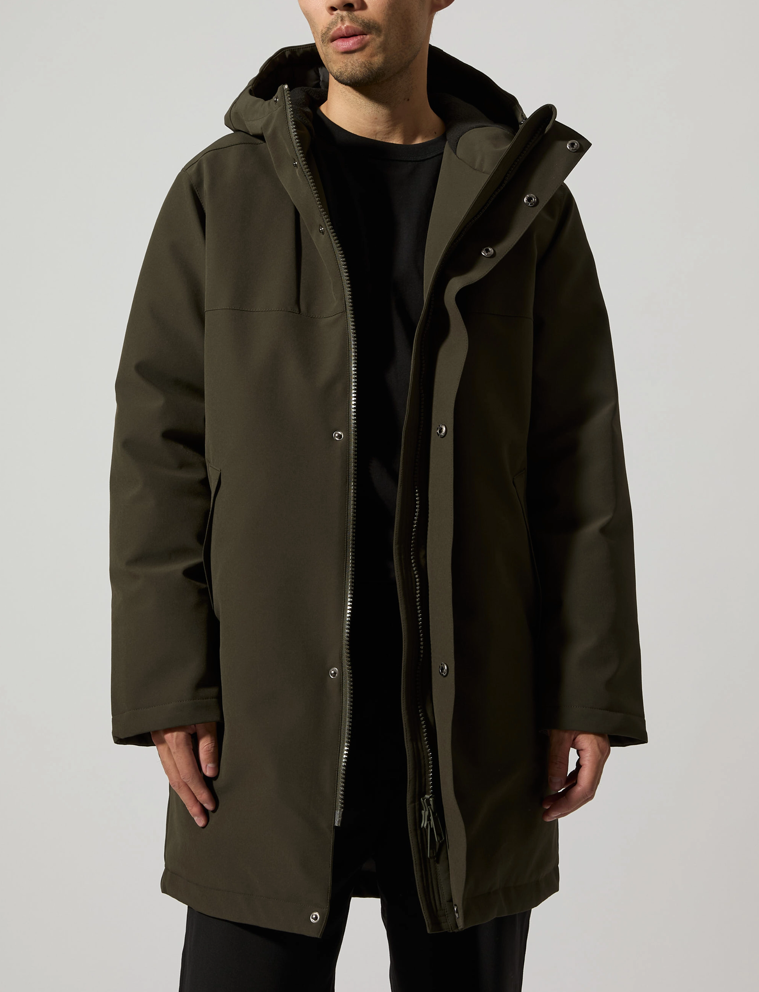 Brixtol Textiles - Bryson - winterjacken - olive - 4