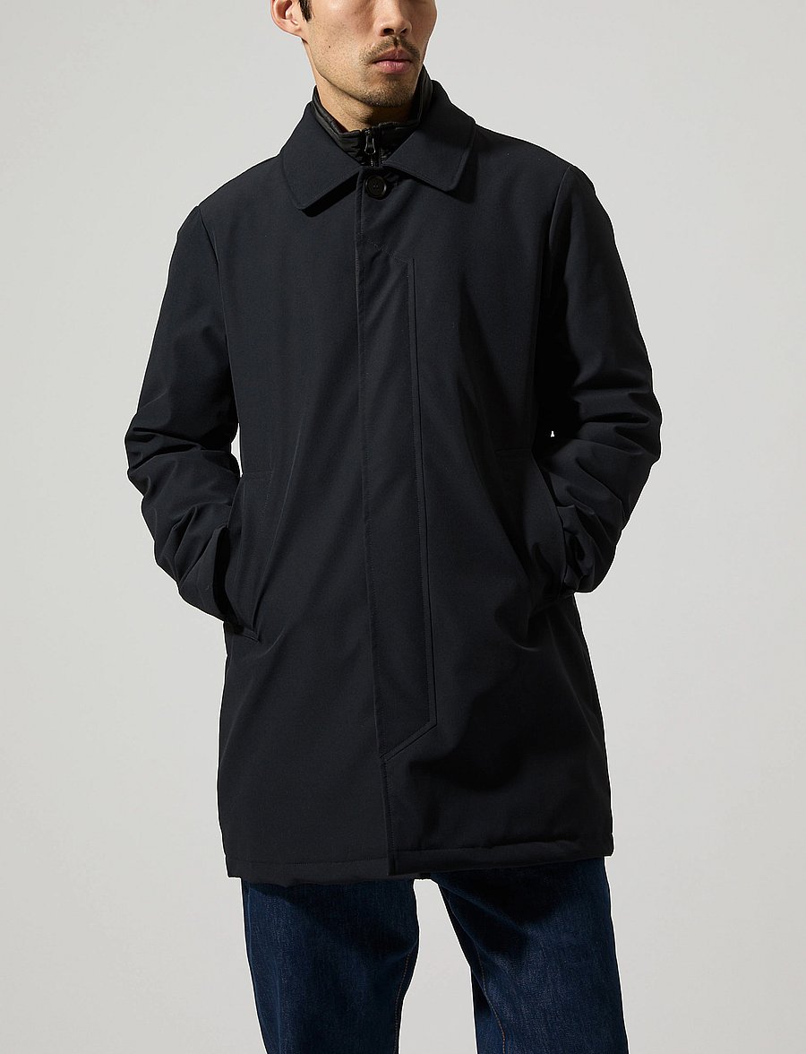 Brixtol Textiles - Duncan - vestes matelassées - carbon navy - 5