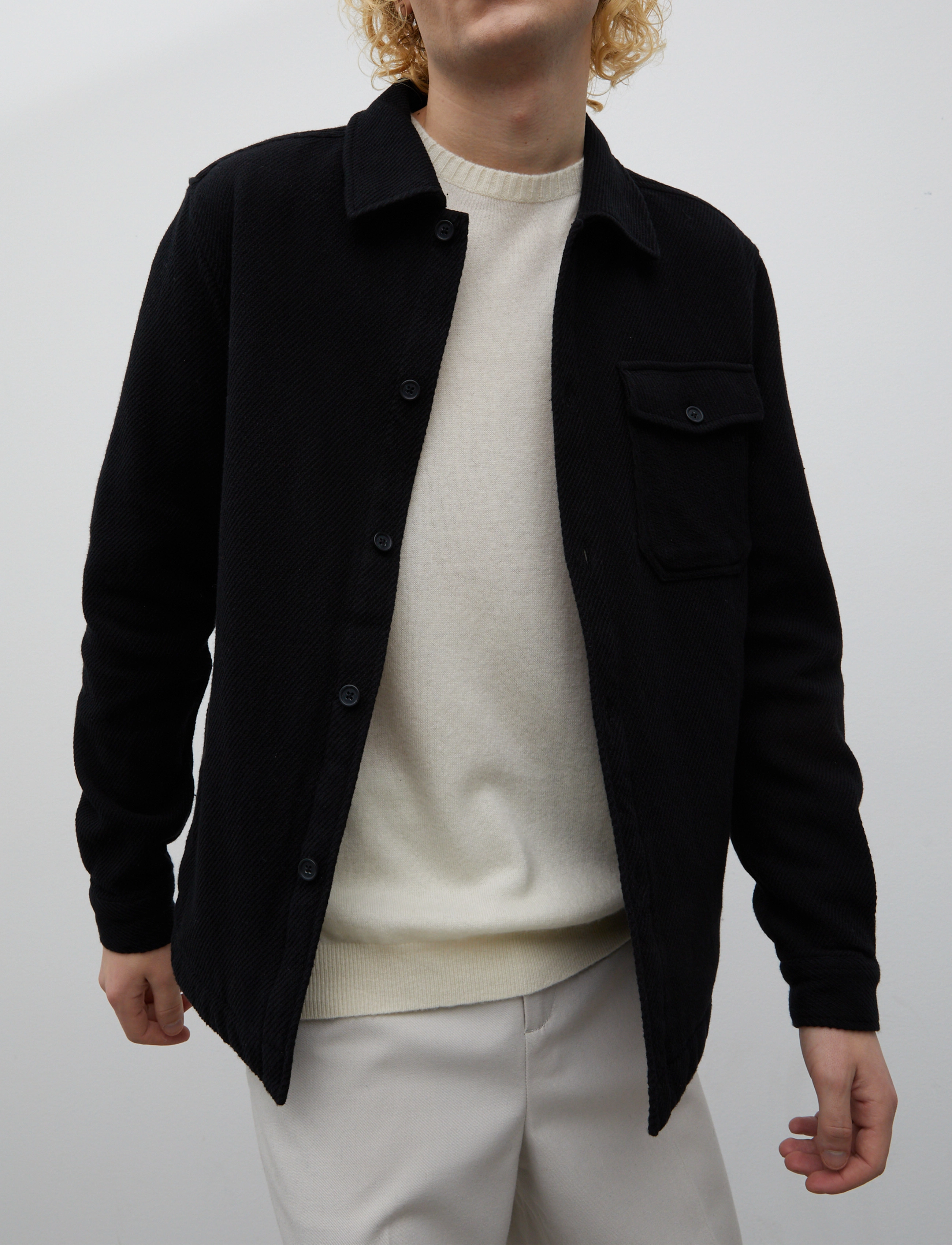 Brixtol Textiles - Frank Check - black - 2
