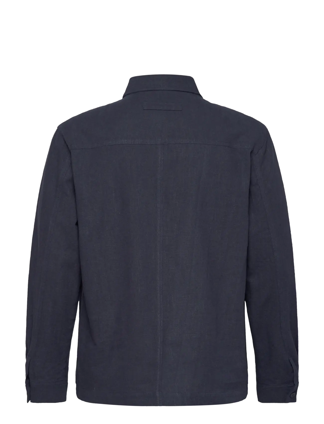Brixtol Textiles - Frank linen Dark Navy - leinenhemden - dark navy - 2