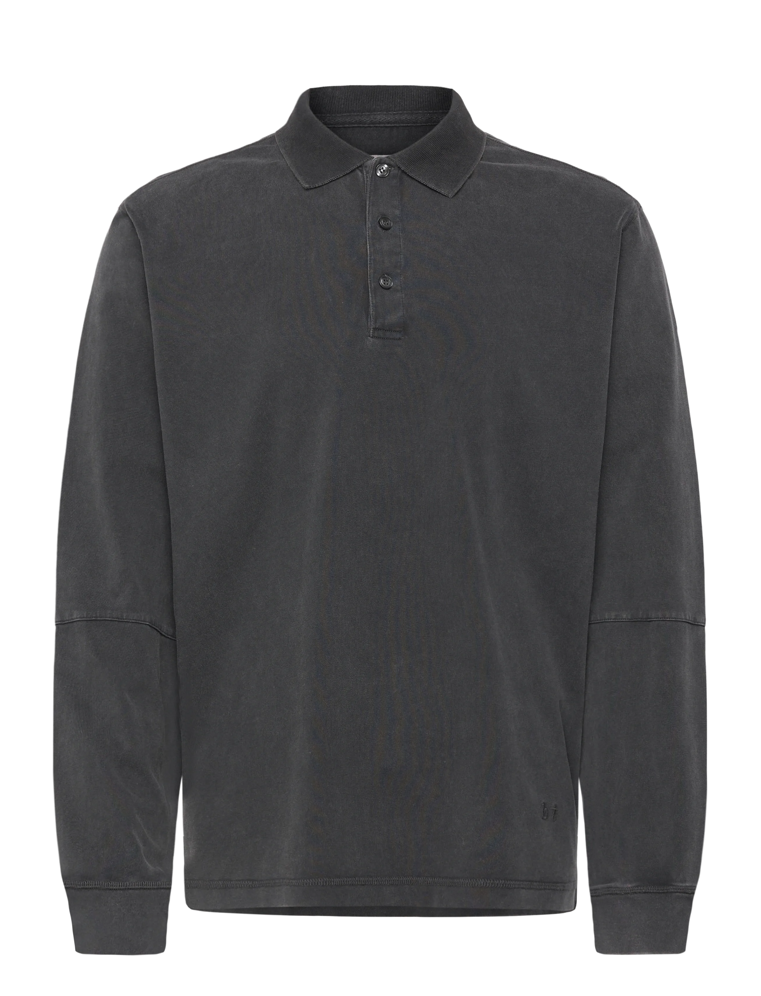 BRIXTOL TEXTILES Cory Washed Schwarz Grau - S - Herren
