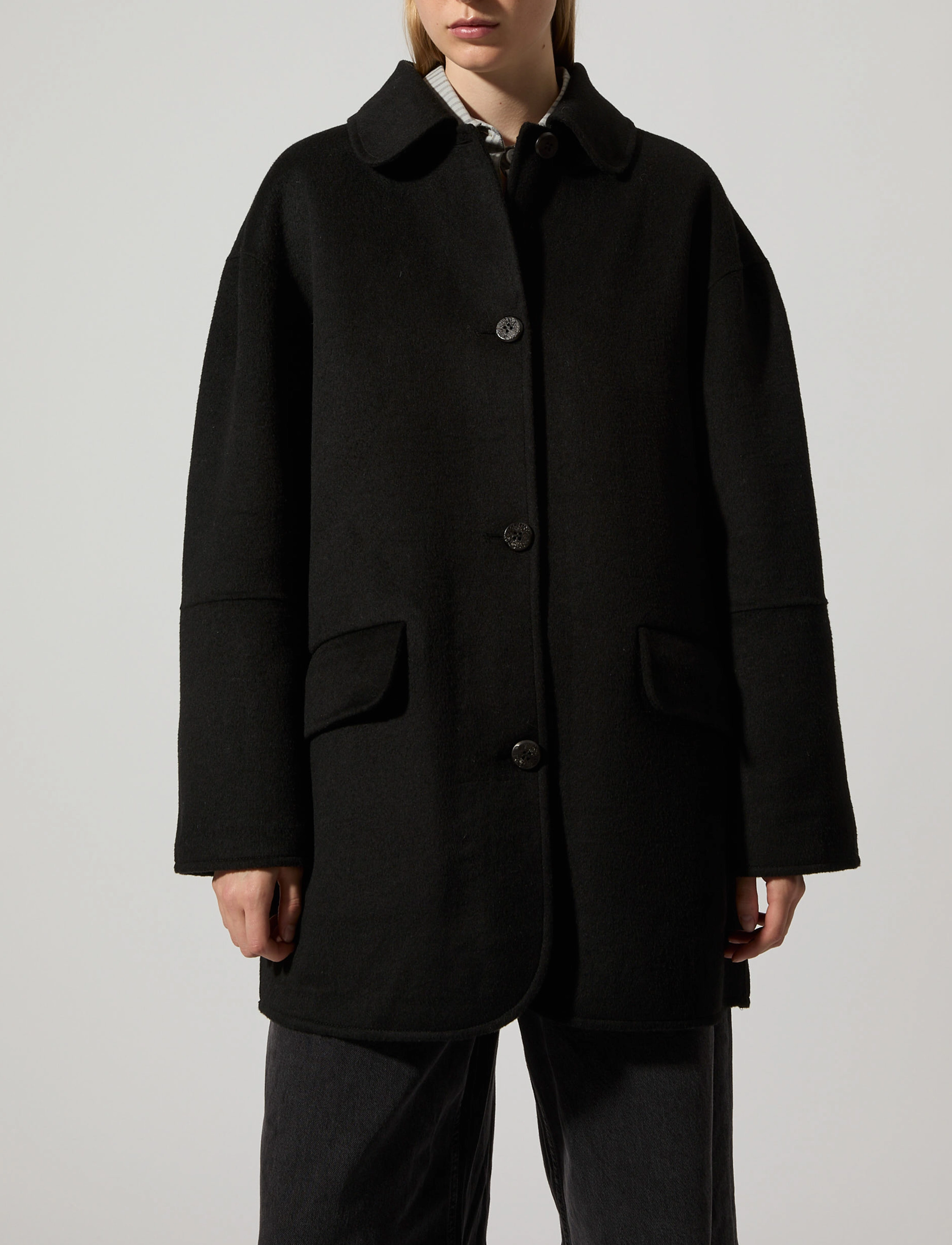 Brixtol Textiles Edie, M, Jackets, Schwarz - Wool Frauen
