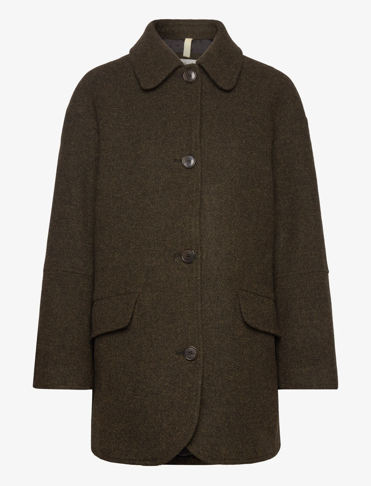 Brixtol Textiles - Edie - winter jacket - brown - 0