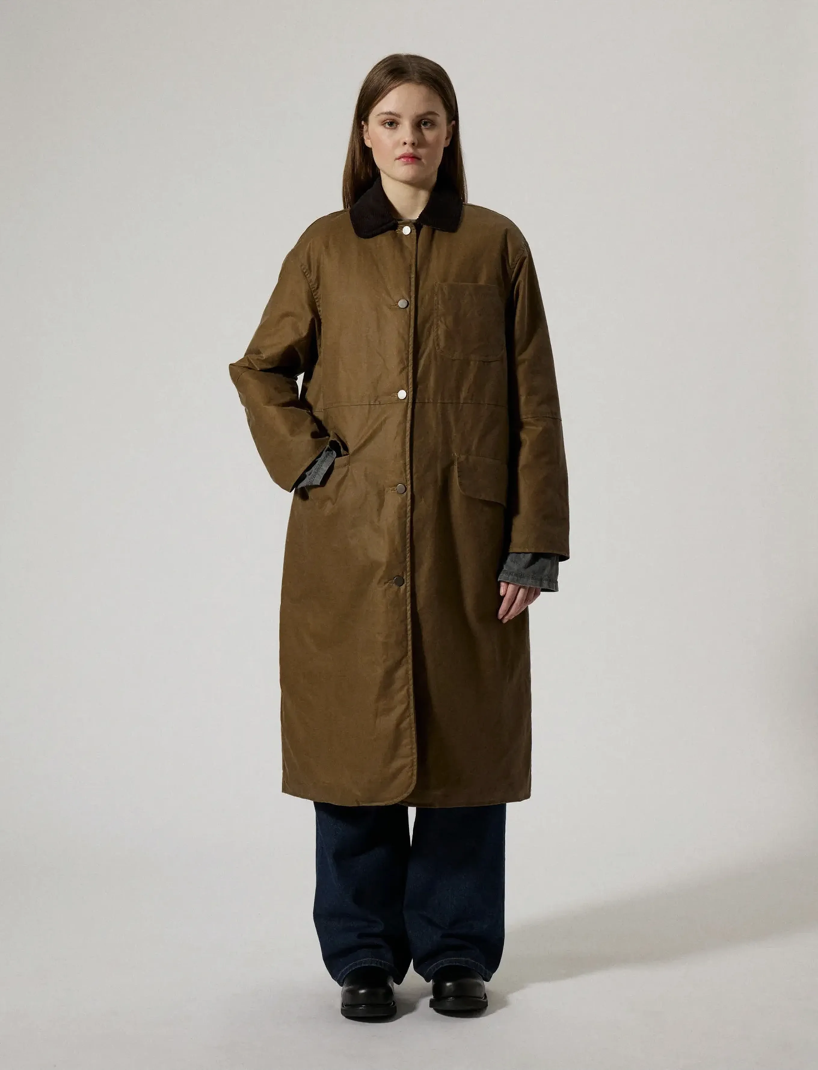 Brixtol Textiles Joan Jett Padded, XS, Brown, Frakker > Vatterede Frakker, Dame