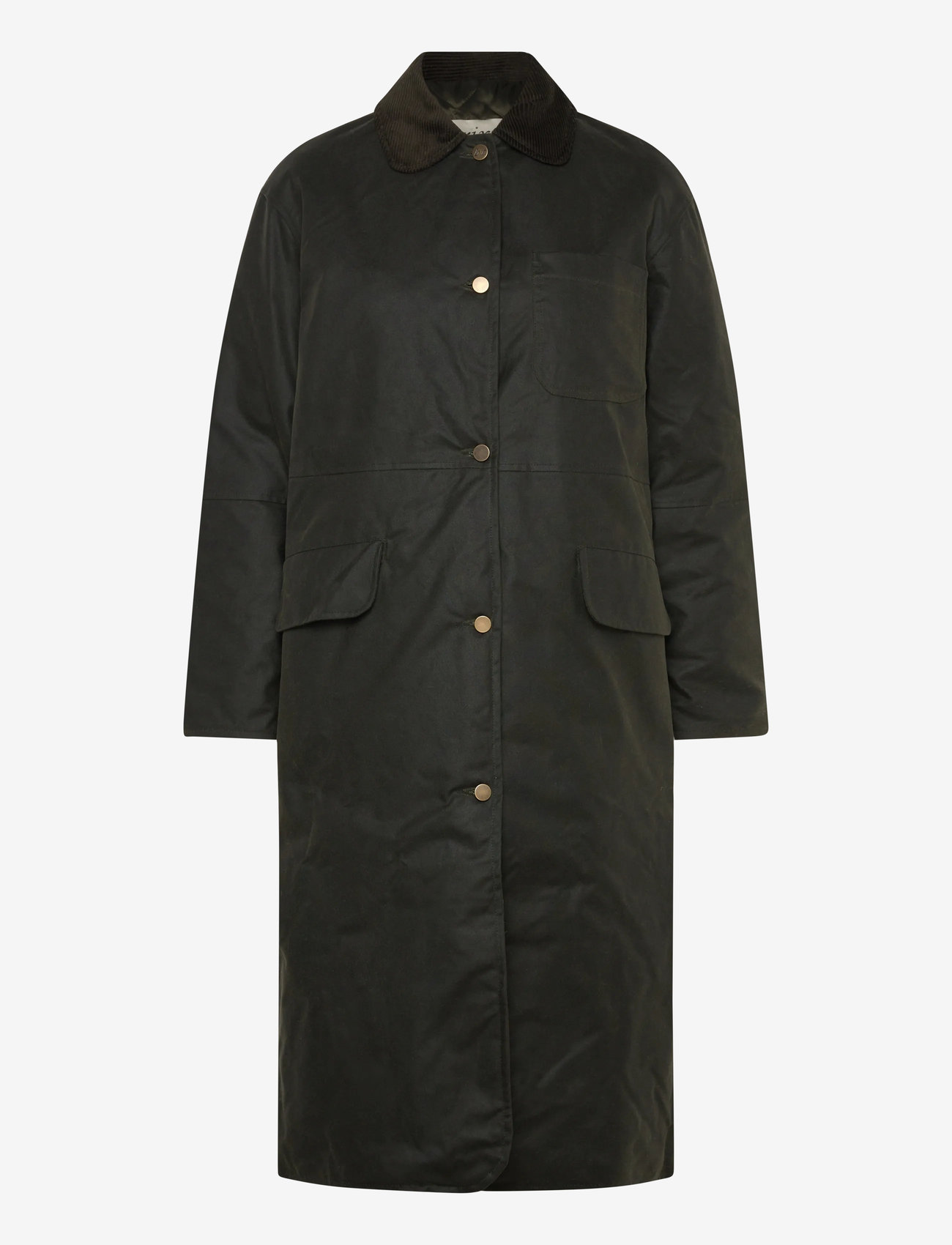 Brixtol Textiles - Joan Jett Padded - gefütterte & daunenjacken - olive - 0