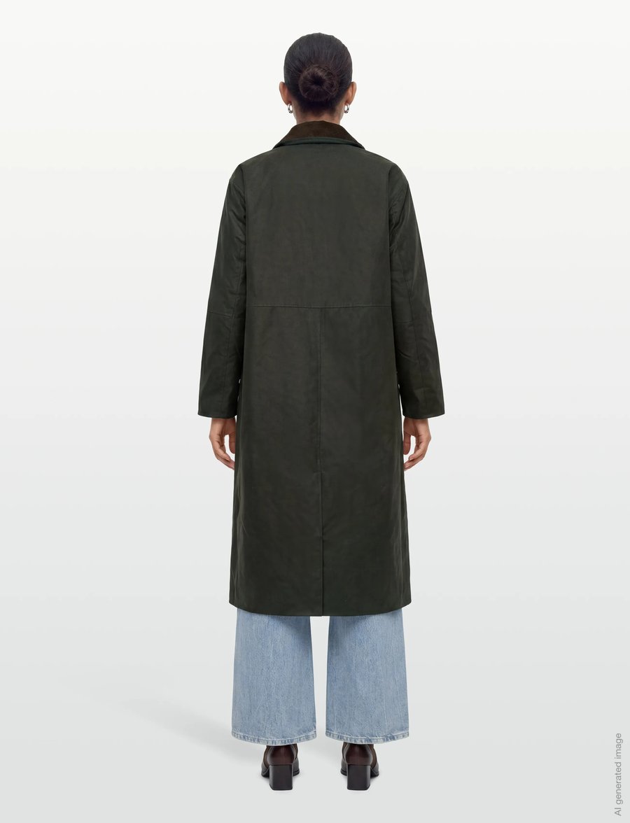 Brixtol Textiles - Joan Jett Padded - winterjassen - olive - 4