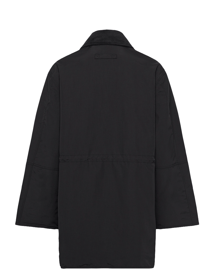 Brixtol Textiles - Billy Nylon Black - overshirts - black - 2