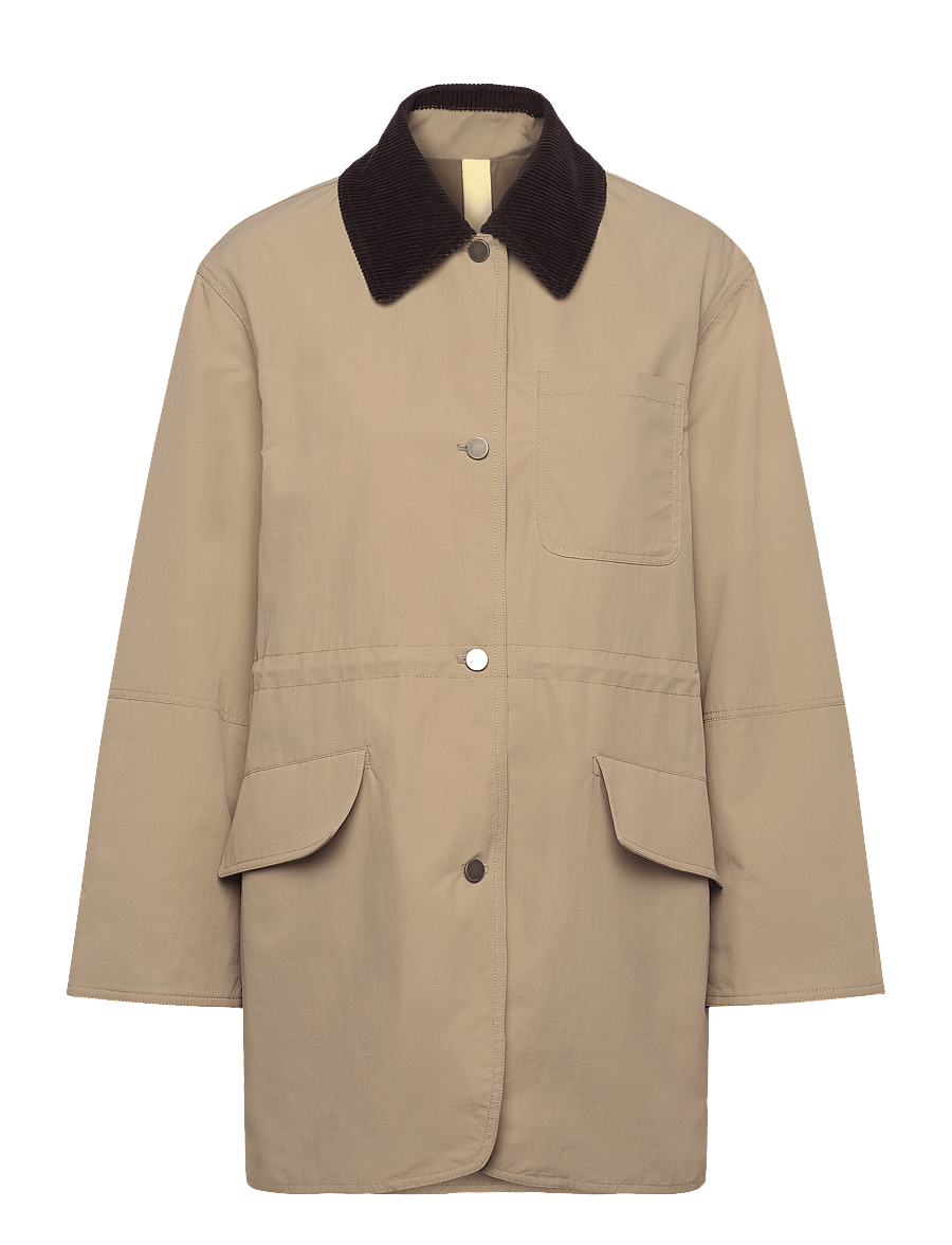 Brixtol Textiles - Billy Nylon Black - overshirts - khaki - 1