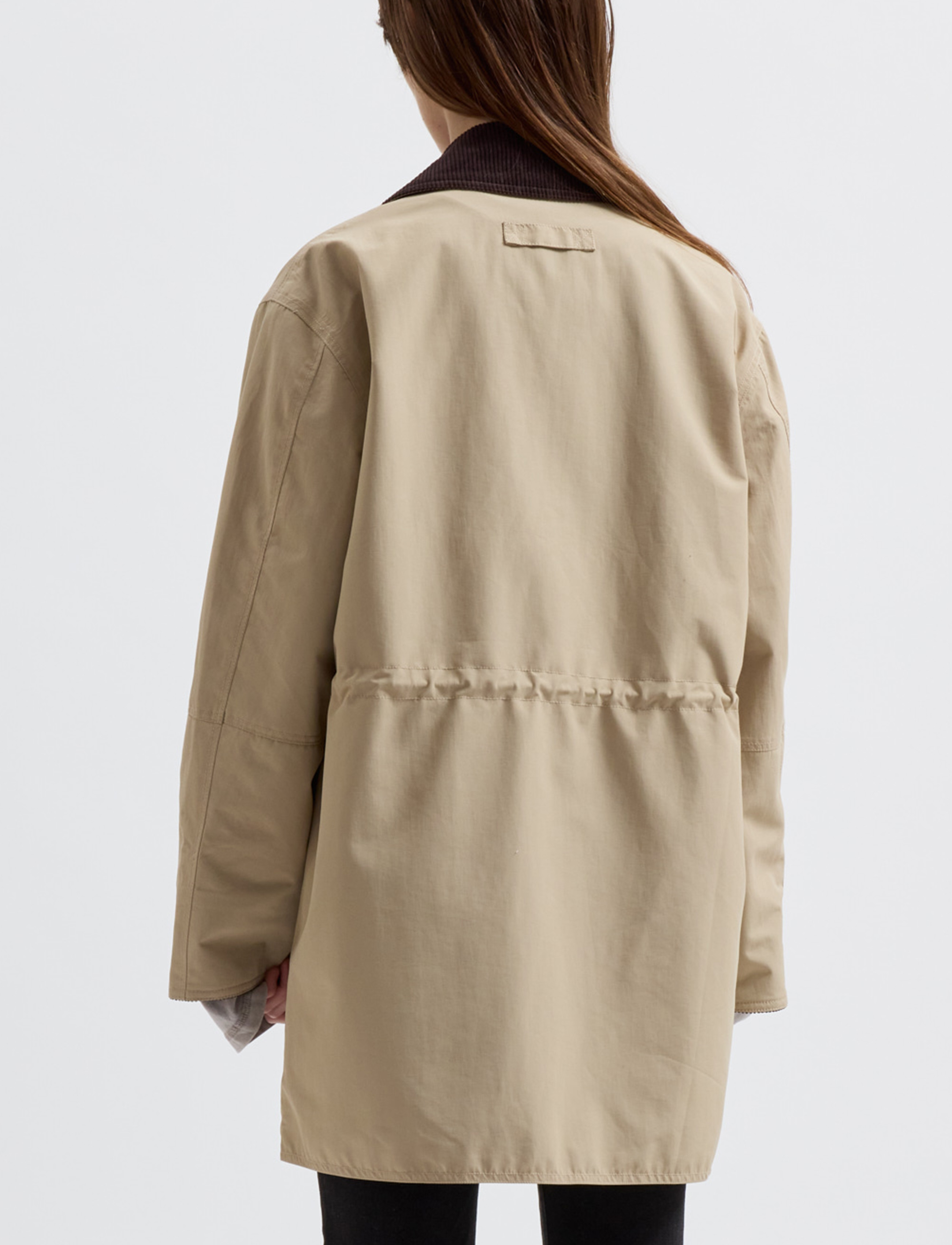 Brixtol Textiles - Billy Nylon Black - overshirts - khaki - 3