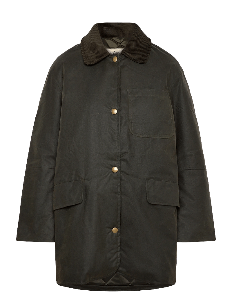 Brixtol Textiles - Billy Padded Deep Sand - quiltede jakker - olive - 0