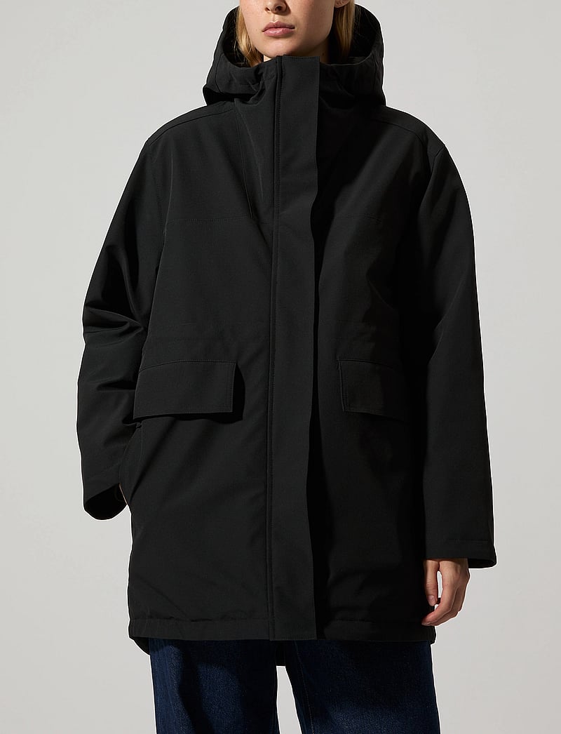 Brixtol Textiles - Leana - parkas - black - 0