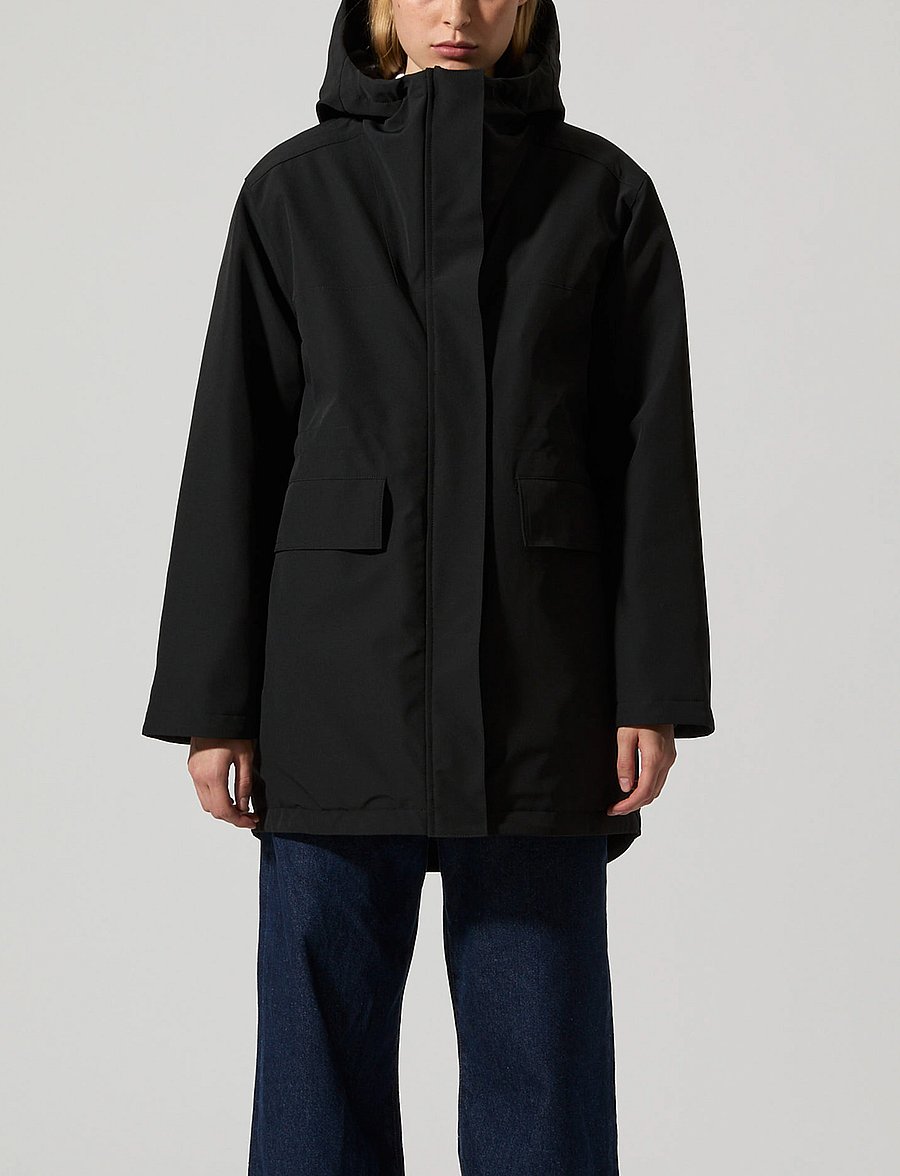 Brixtol Textiles - Leana - parkas - black - 4
