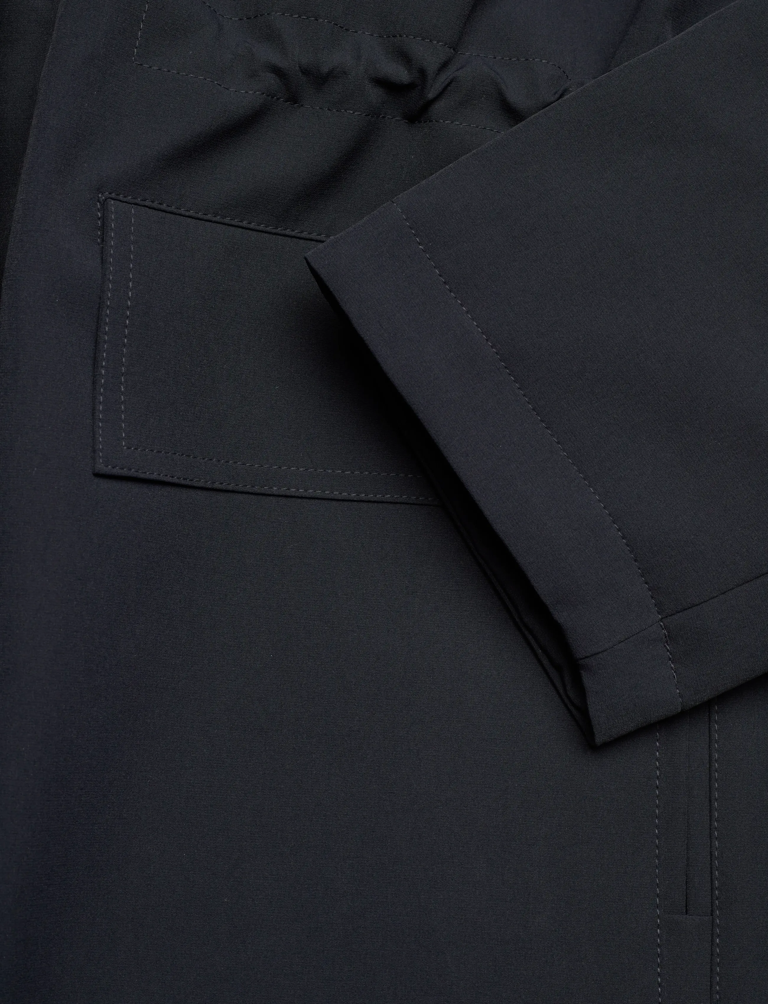 Brixtol Textiles - Leana - parka coats - carbon navy - 3