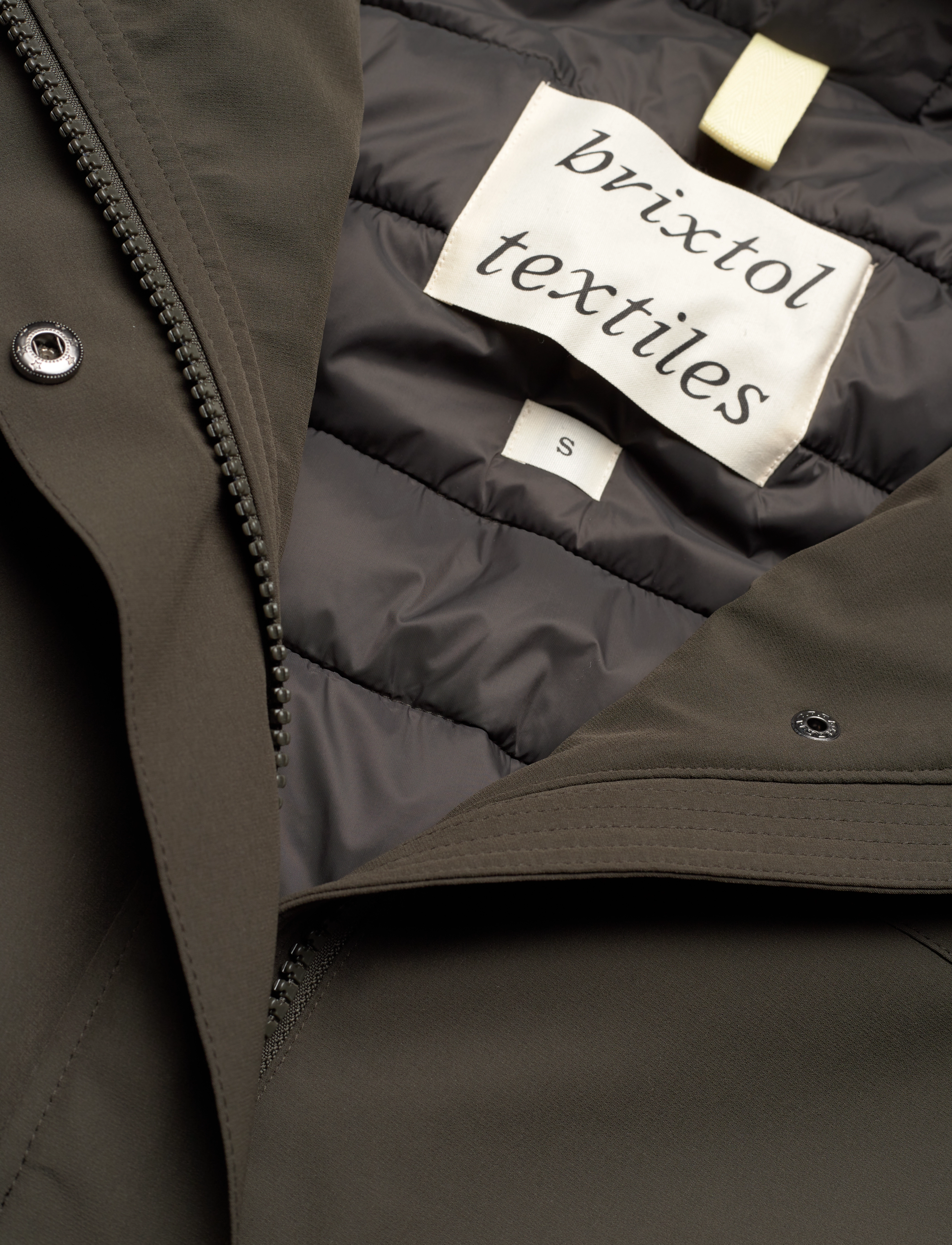 Brixtol Textiles - Leana - ulkovaatteet - olive - 5