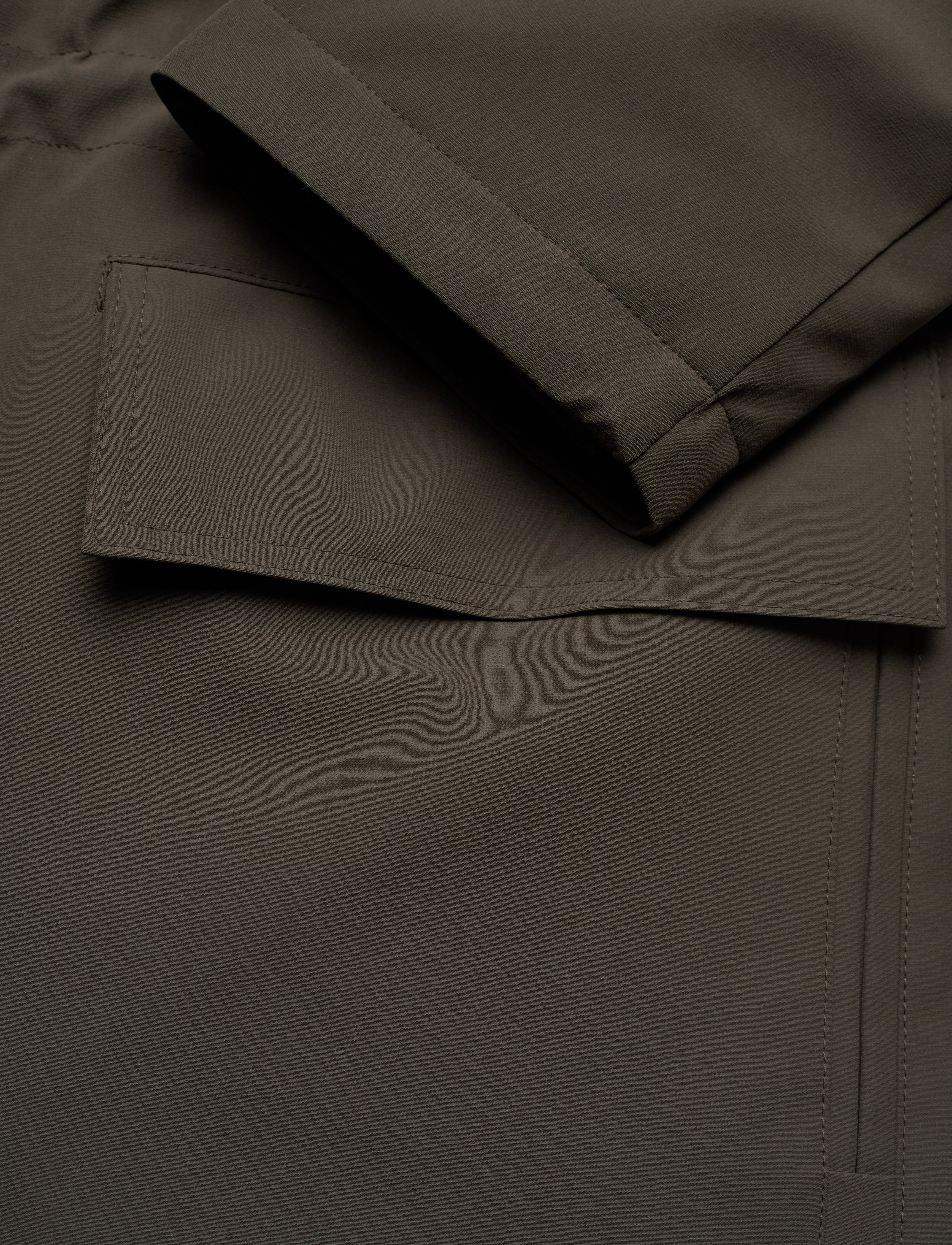 Brixtol Textiles - Leana - parka's - olive - 3