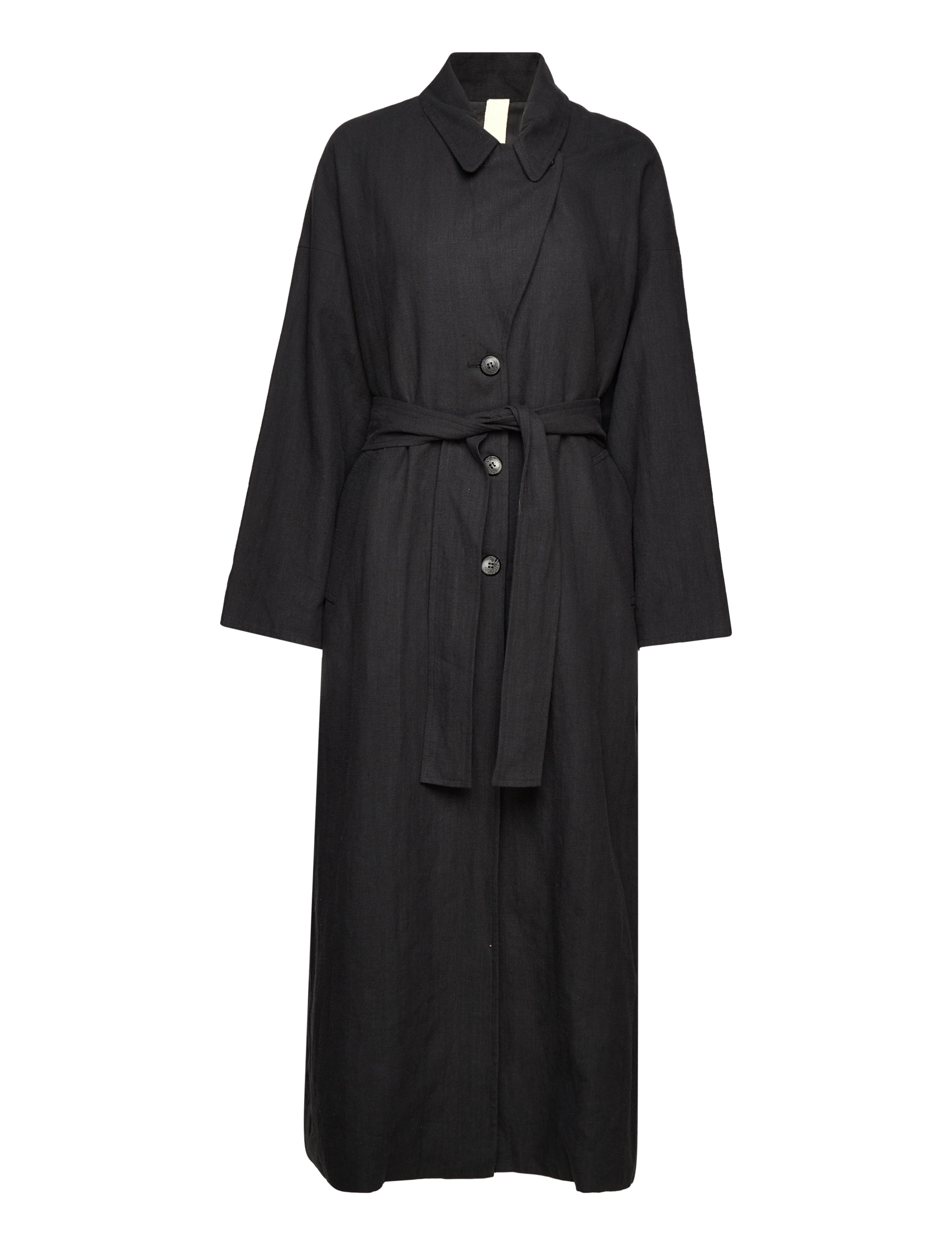 Brixtol Textiles - Odette Linen - black - 2
