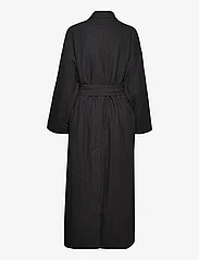 Brixtol Textiles - Odette Linen - coats - black - 2