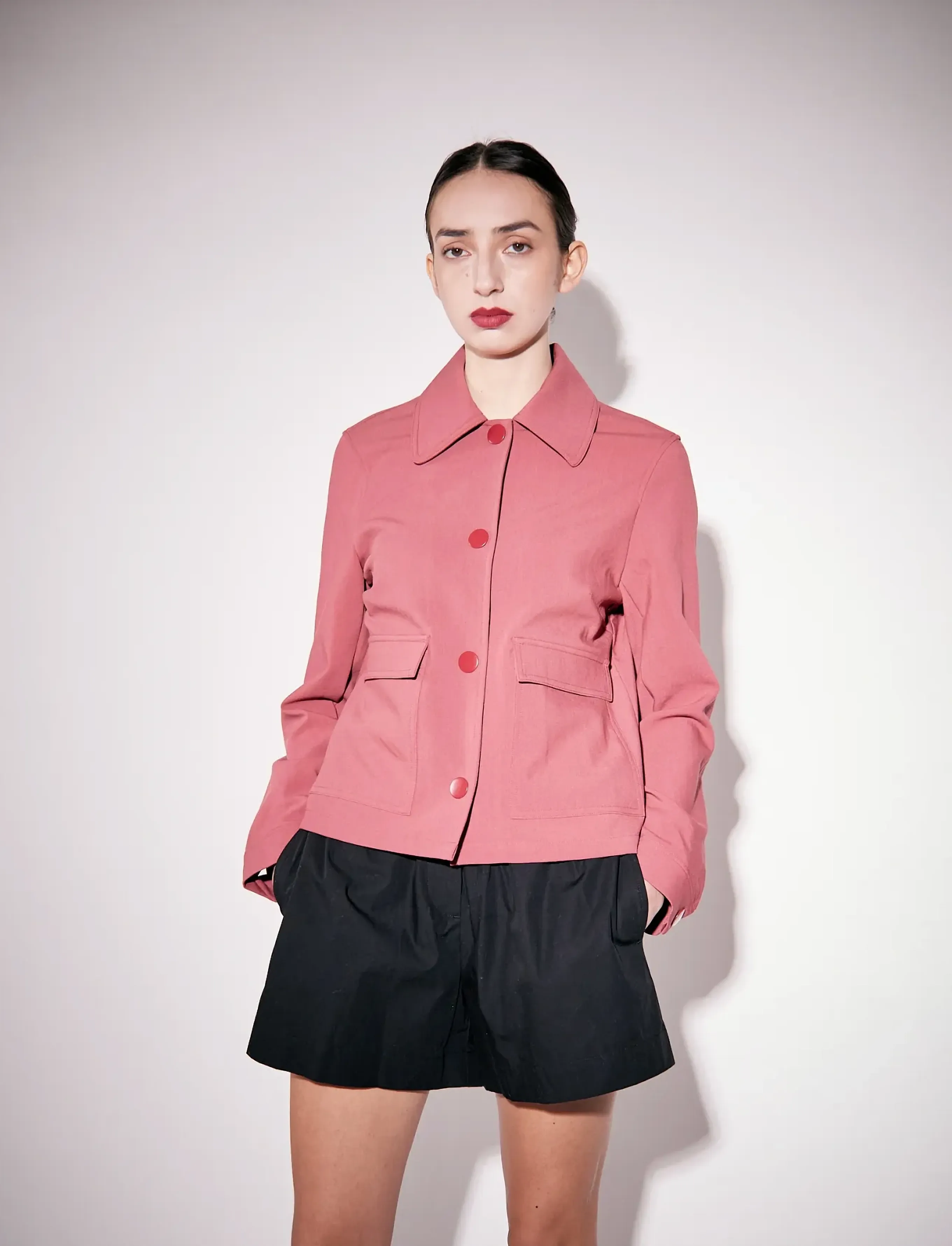 Brixtol Textiles Sissel Dusty Red - Takit - DUSTY RED / red