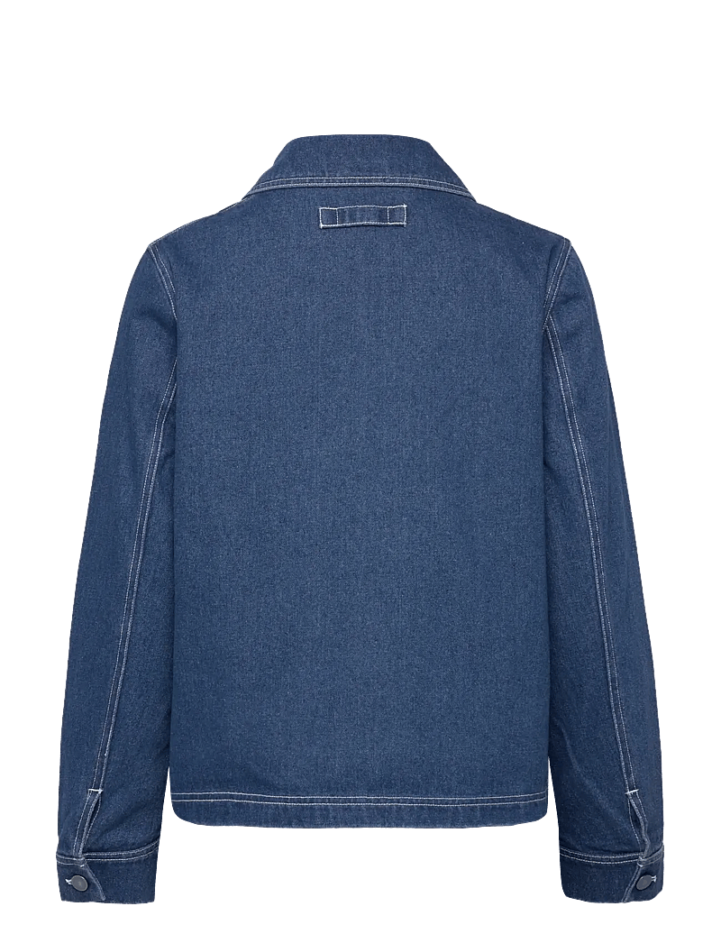 Brixtol Textiles - Sissel Denim Washed Indigo - frühlingsjacken - indigo - 2