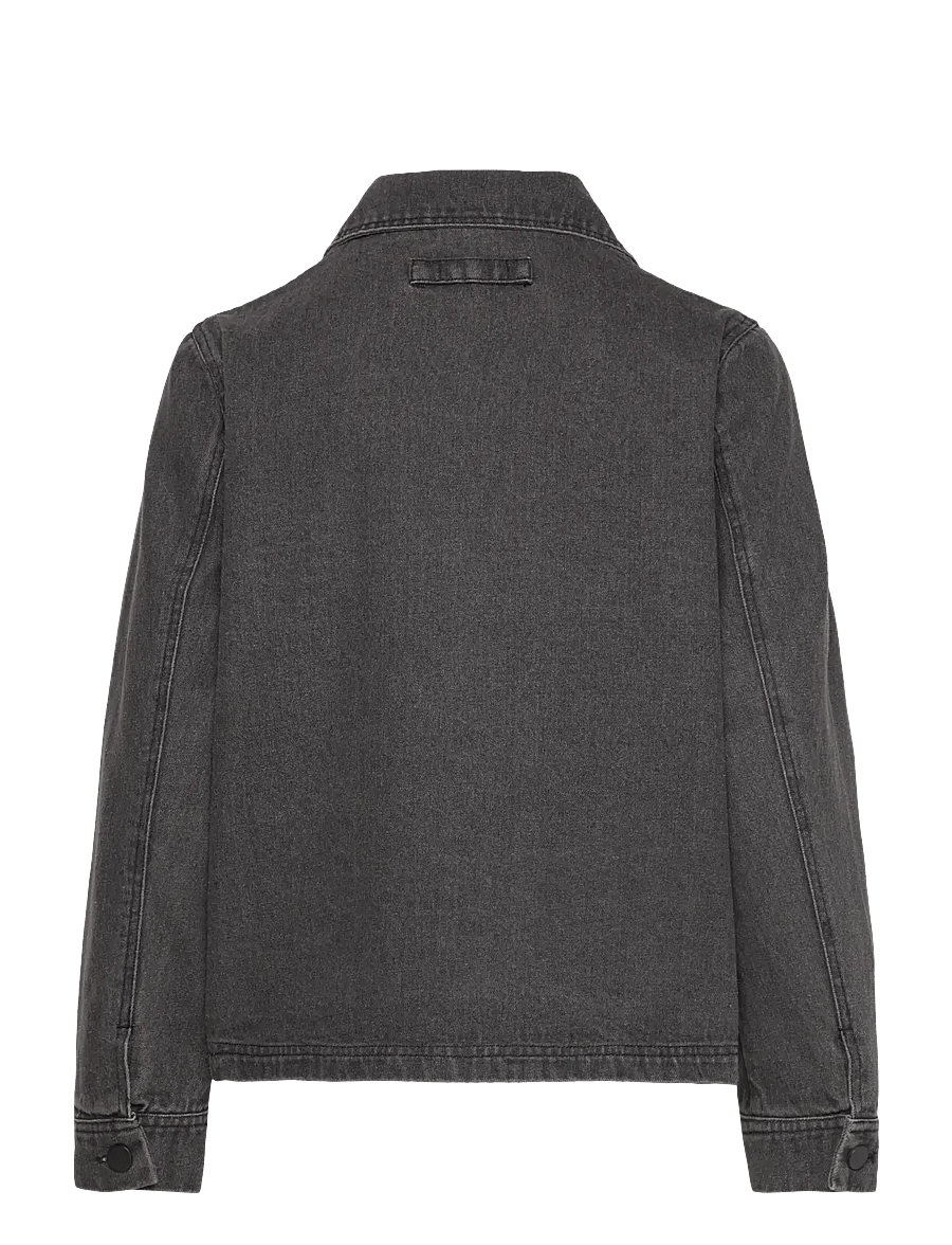 Brixtol Textiles - Sissel Denim - frühlingsjacken - washed black - 2