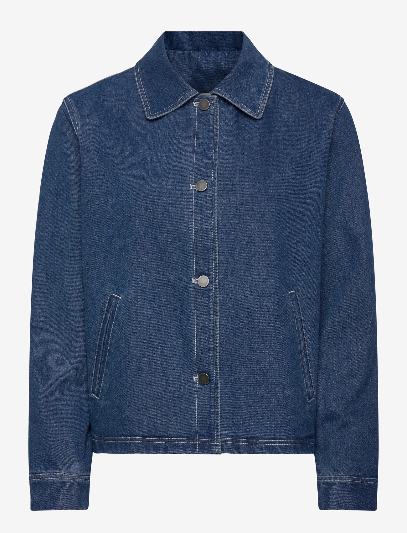 Brixtol Textiles - Sissel Denim - frühlingsjacken - washed indigo - 1