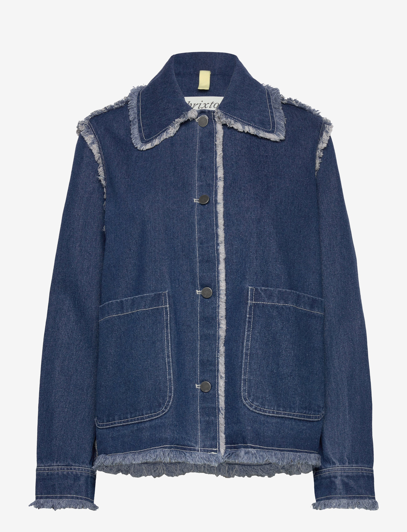 Brixtol Textiles - Sissel Distressed Light Taupe - forårsjakker - indigo - 0