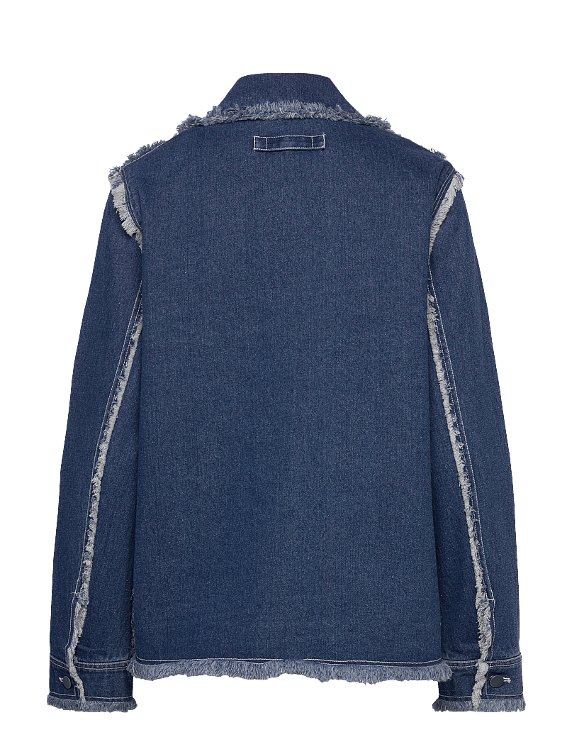 Brixtol Textiles - Sissel Distressed Light Taupe - teksatagid - indigo - 2