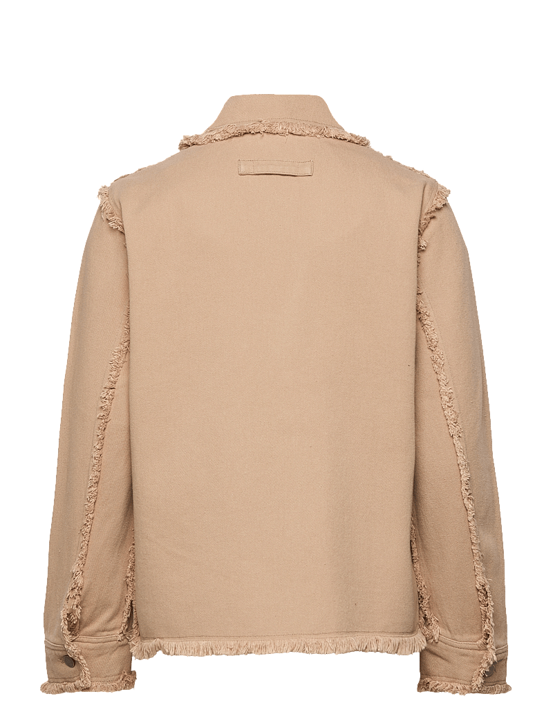 Brixtol Textiles - Sissel Distressed Light Taupe - teksatagid - light taupe - 2