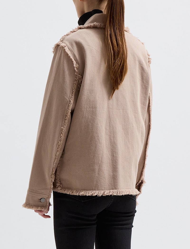 Brixtol Textiles - Sissel Distressed Light Taupe - teksatagid - light taupe - 3